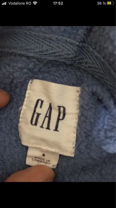 Hanorac Gap Cu Fermoar