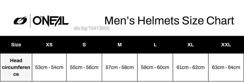 Ендуро мото каска ONEAL SIERRA II R FLUO /BLACK/GRAY V.24, L, XL