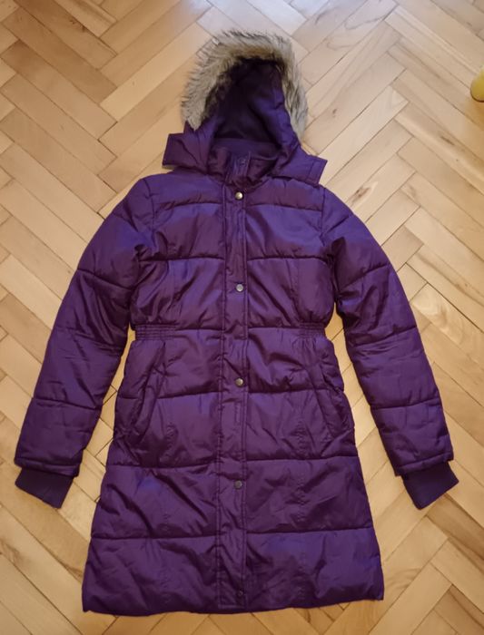 Дамско дълго зимно яке