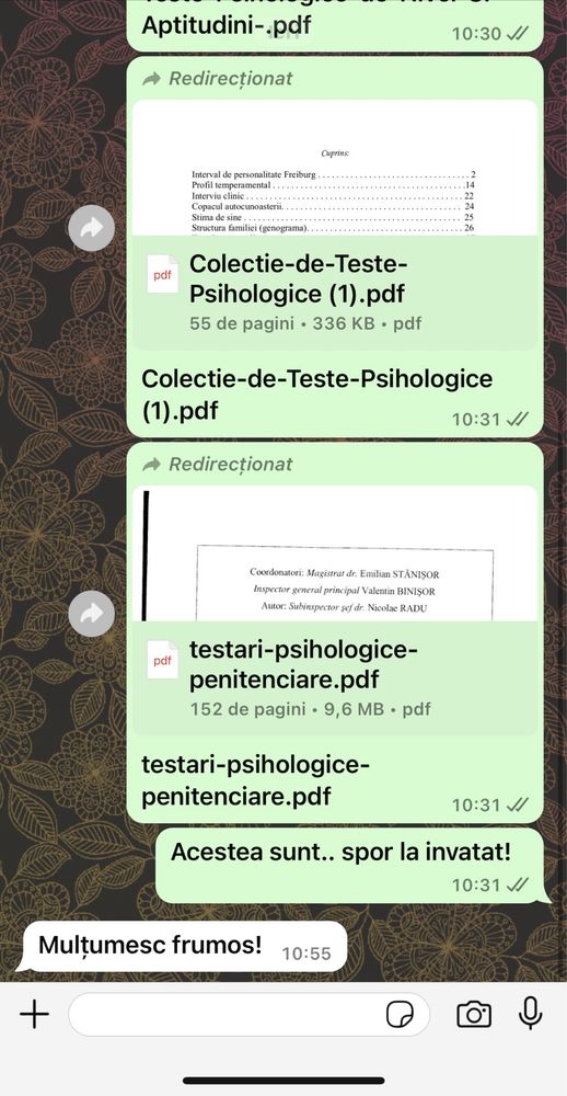 Testare psihologica(MAI/MAPN/ANP)