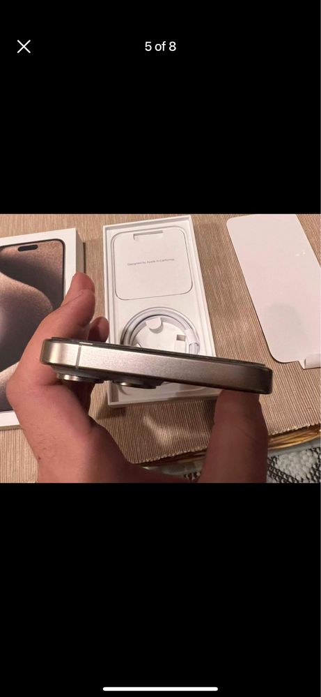 Iphone 15 Pro Max 256GB Titanium Grey
