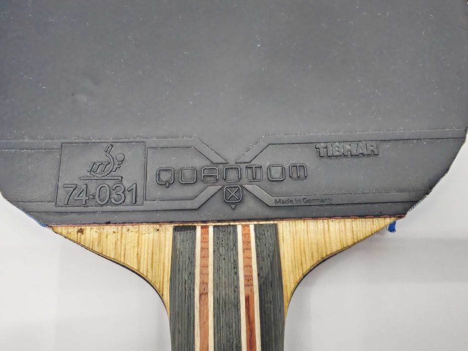 Paleta tenis de masa Tibhar Bernadette Szocs 1 fete Tibhar Quantom x