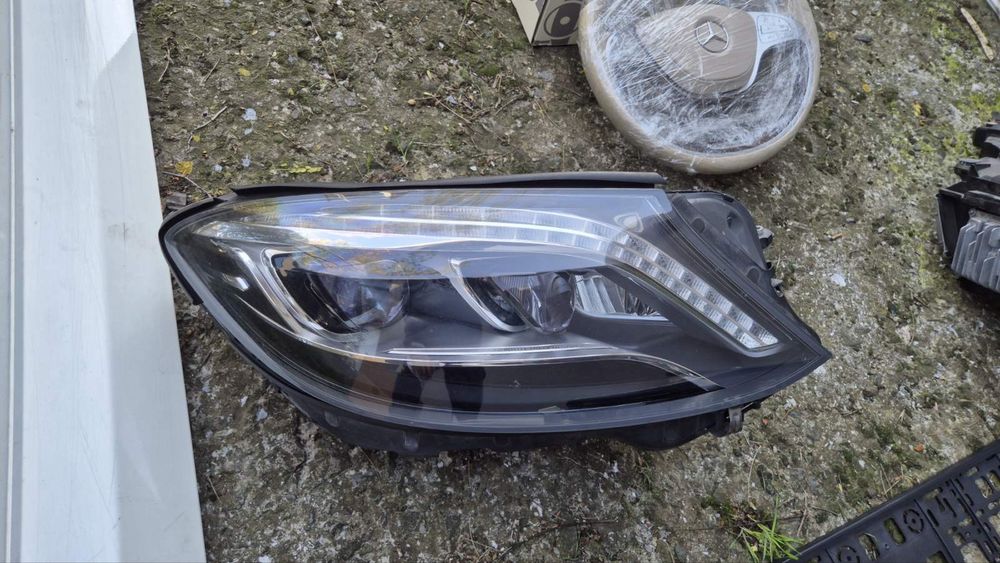 W222 long брони фарове стопове