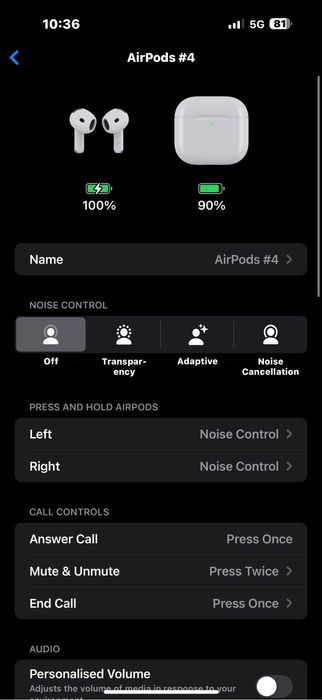 AirPods Gen4 ANC Type C