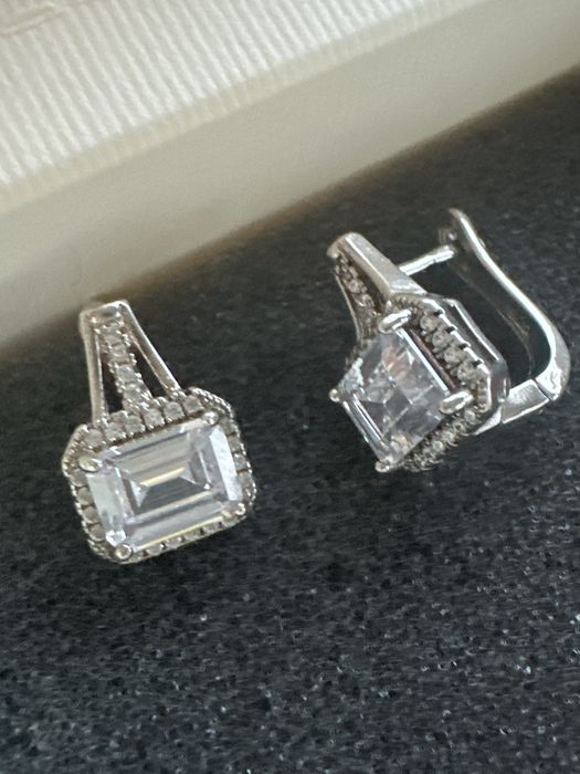 Сребро 925 - комплект обеци и пръстен