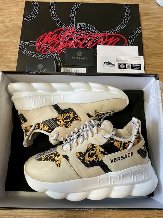 Adidasii Versace chain reaction baroque esition print
