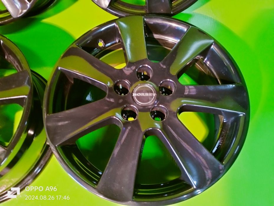 Jante 5x112 R17 Borbet Negre