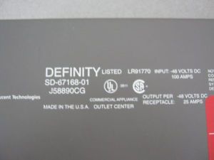 Definity AT&T SD-67168-01 - cutii metalice distributie electrica