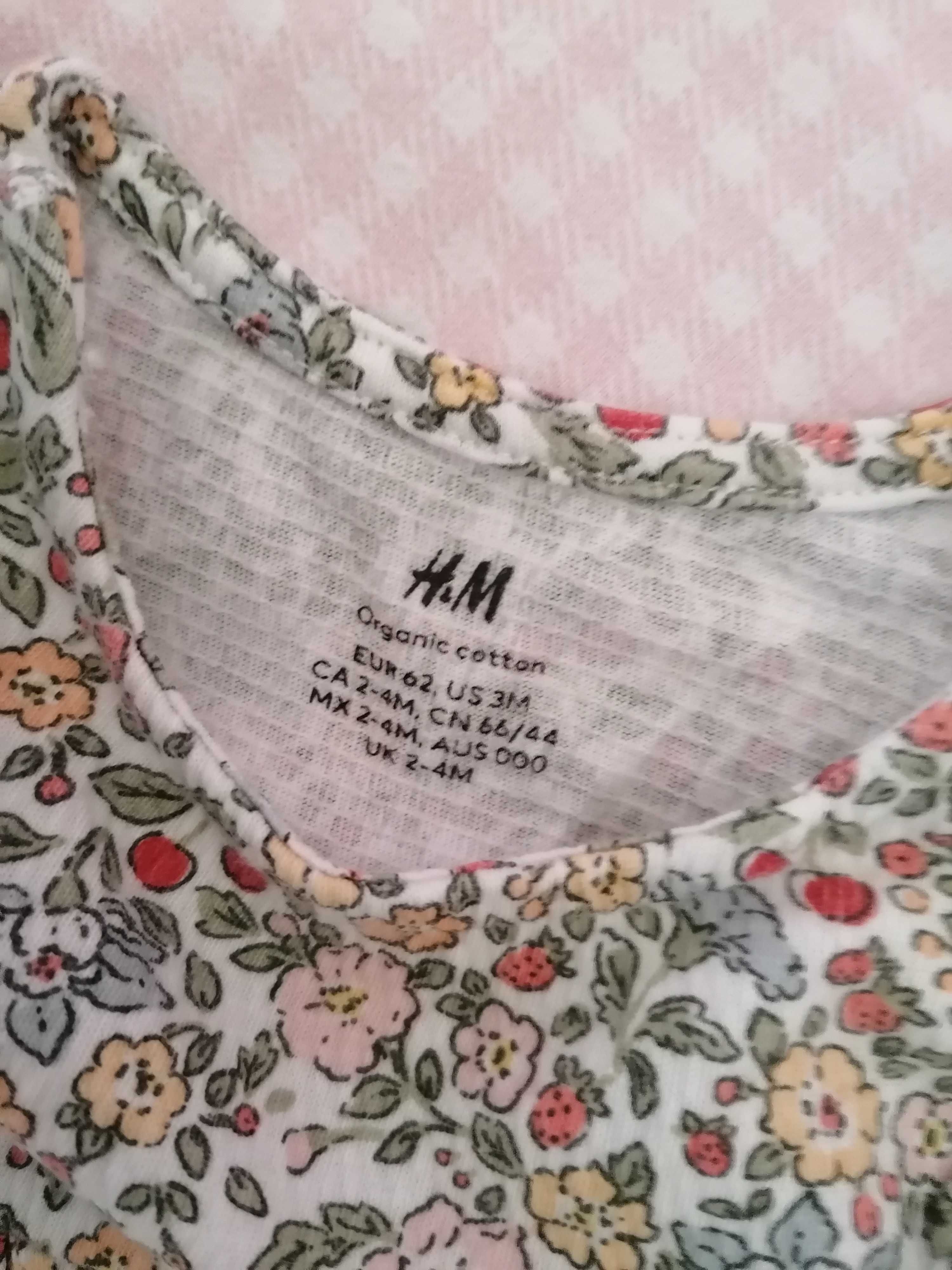 Боди-рокля H&M р. 2-4 мес. / 62см.