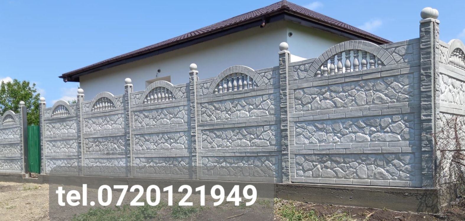 GARDURI durabile,decorative,elegante din panouri beton armat.