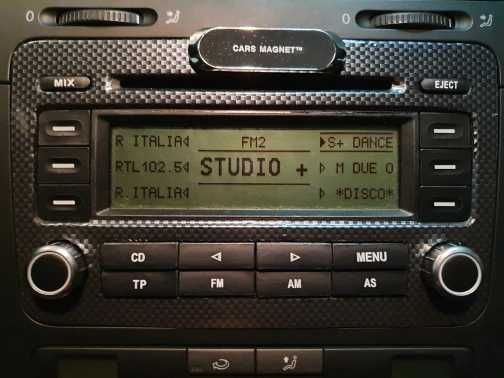 Restaurare butoane radio cd RCD300 Volkswagen Golf 5