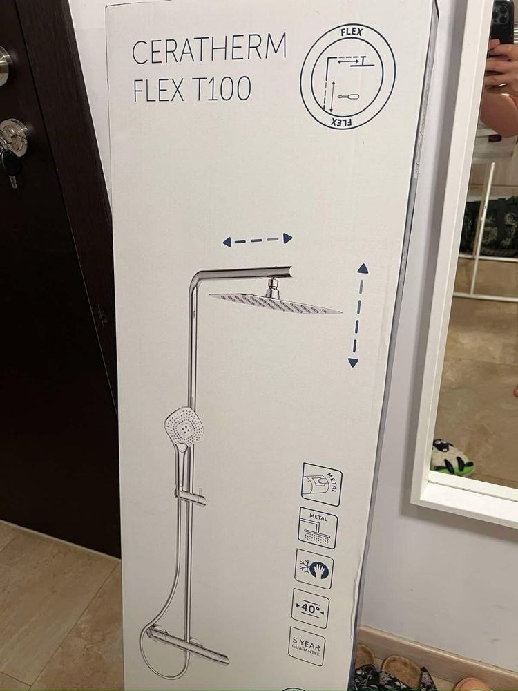 Душ Ideal Standard - Ceratherm Flex T100