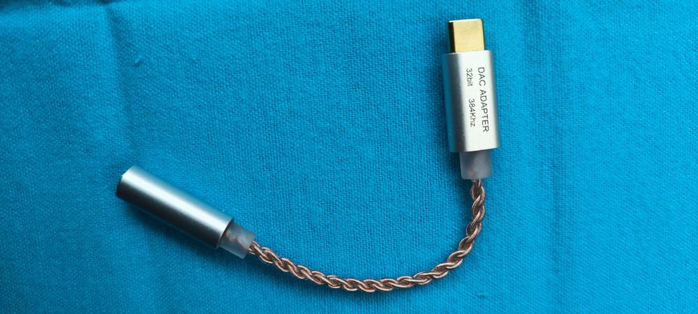 Adaptor casti USB -C DAC & Amplificator HiFi 32bit / 384kHz