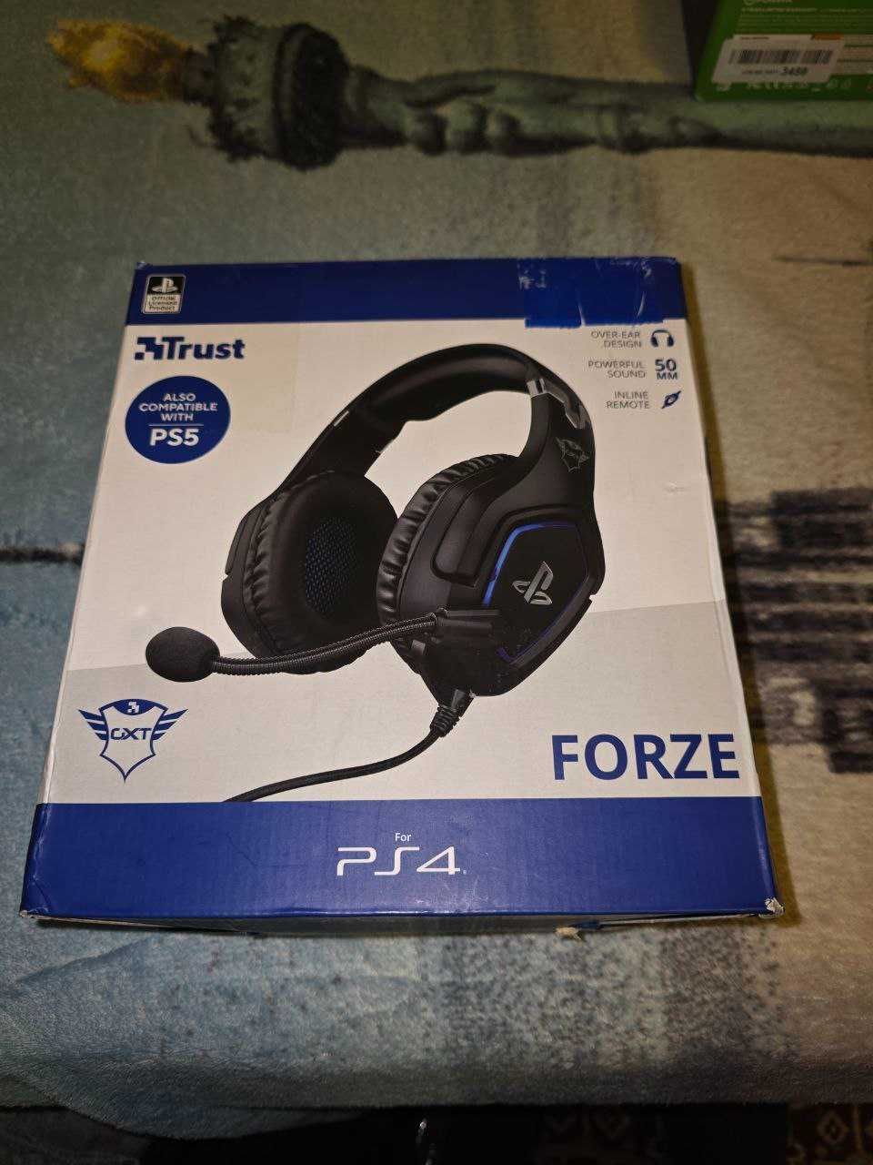 Trust Forze GXT 488 PS4 PS5 слушалки
