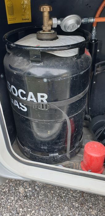 Бутилка за газ каравана или кемпер