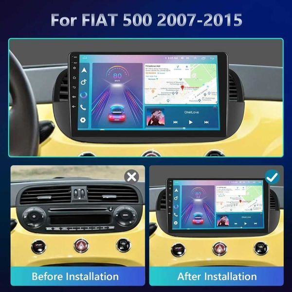 Мултимедия за Fiat 500 от 2007г до 2015г
