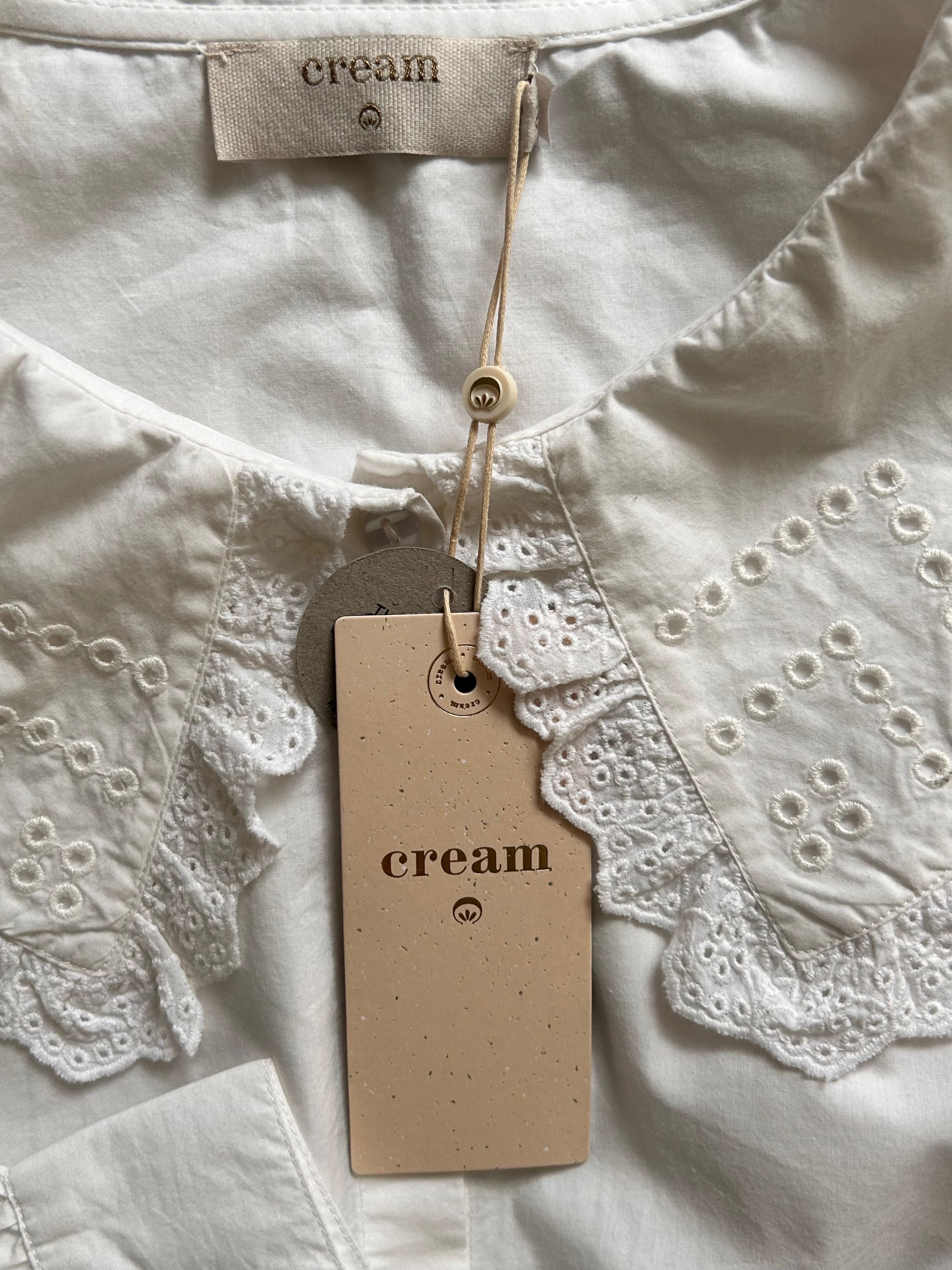 Zara червен панталон и нова туника Cream M size