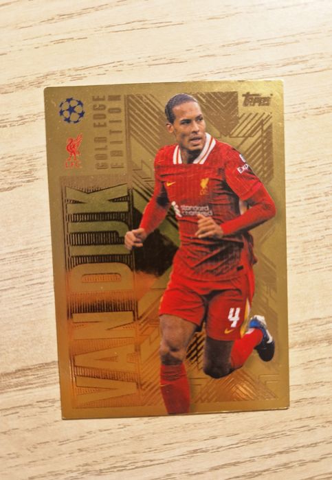 Gold Edge Van Dijk Match attax extra 24/25
