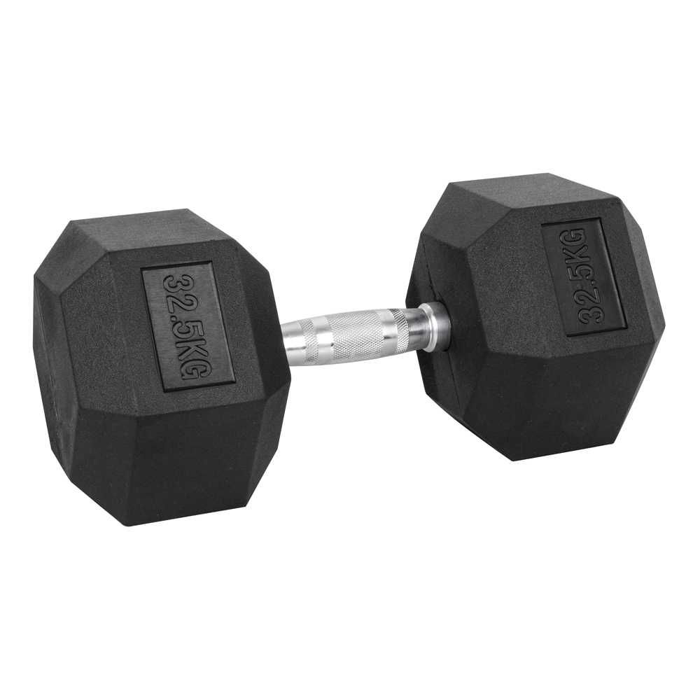 Дъмбели Хекс Pro , Фиксирани Гири HEX 2 × 32.5 кг, Dumbbells