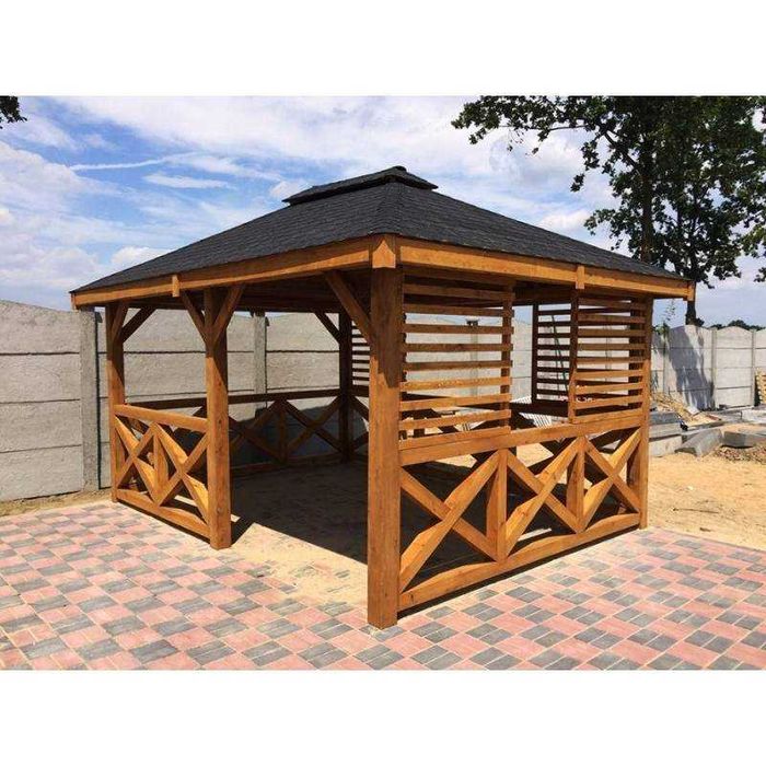 Foisoare, Terase, Case si Cabane stil A-Frame din structura de lemn