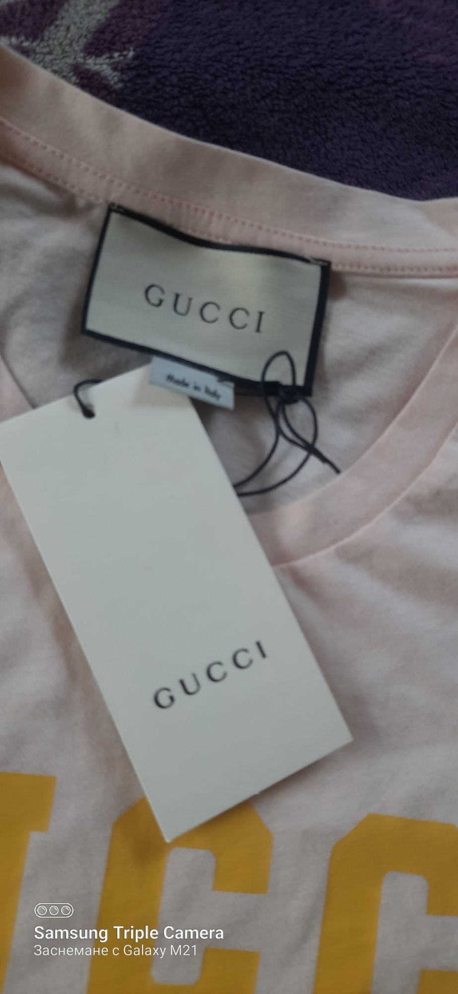 Gucci  супер памук 100% тениска дамска