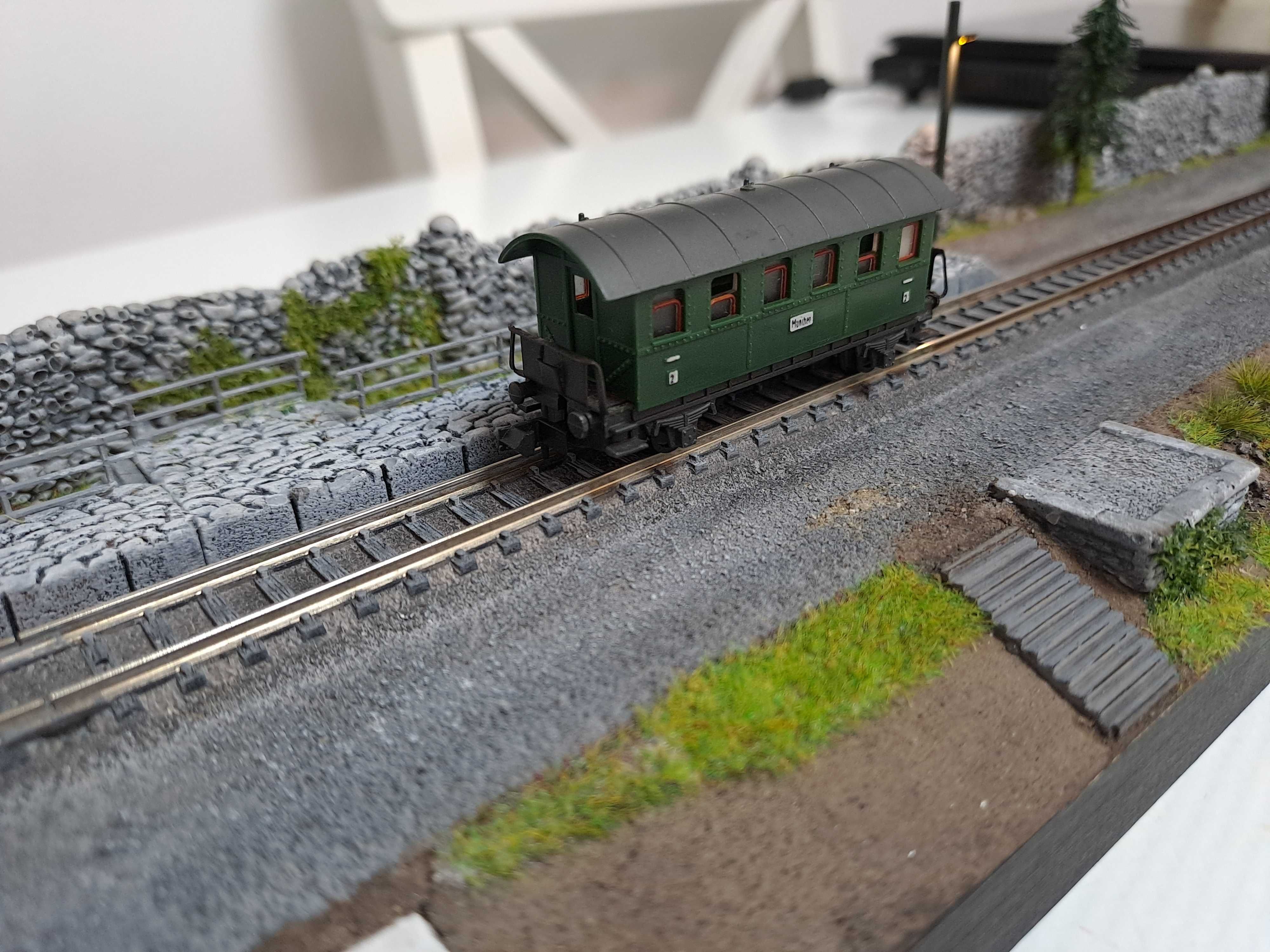 Trenulet electric diorama scara N 1:160