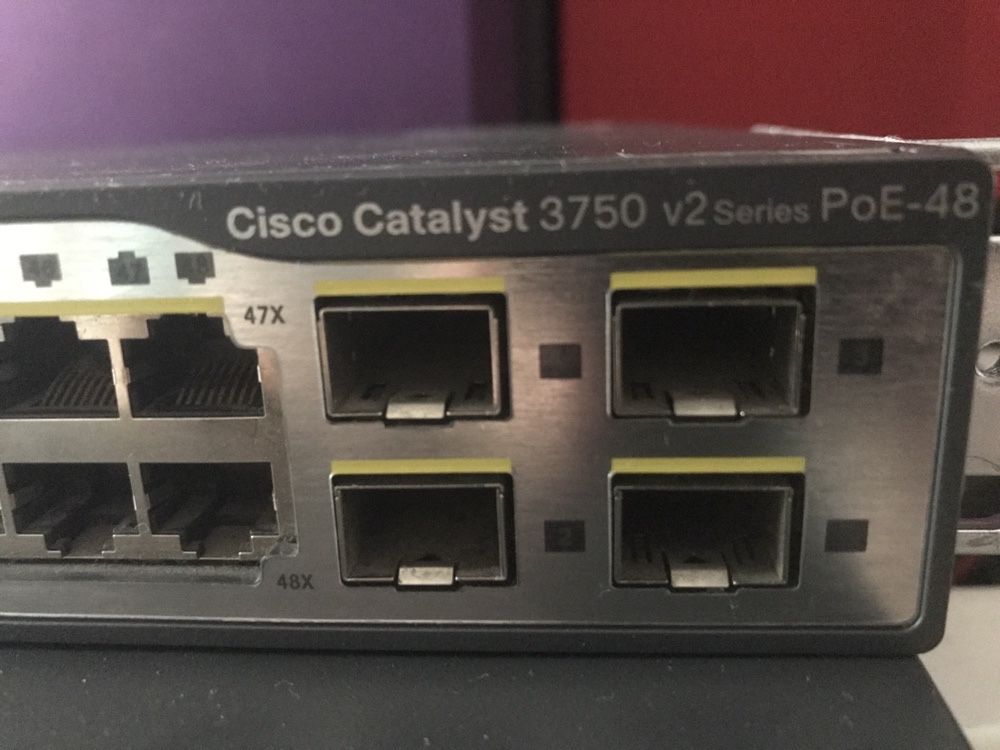 Switch CISCO POE 3750v2 48port + 4SFP