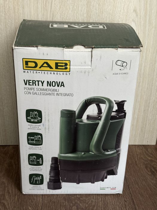 Потопяема дренажна помпа DAB VERTY NOVA 400 M