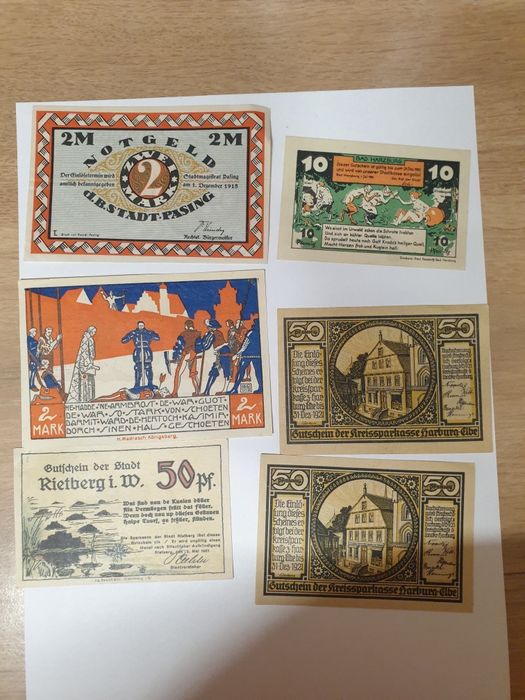 Bancnote nemtesti marci germane