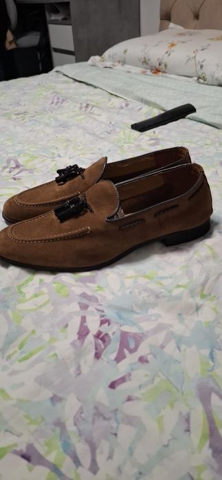 Pantofi piele întoarsă nr 41