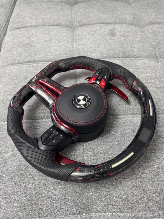 volan BMW carbon forjat F10 F36 F30 F06 F01 seria 5 6 7