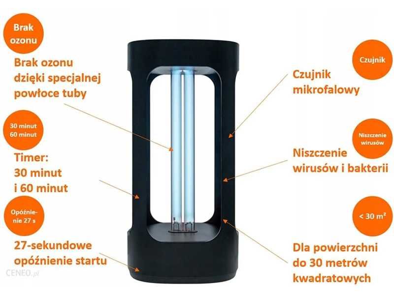 НОВИ! Лампа за UV-C дезинфекция на въздуха / LEDVANCE UVC 32W