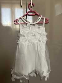 Бебешки официални бели рокли
