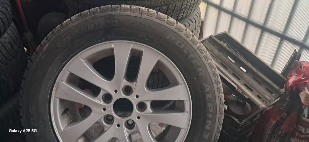 Jante BMW R16 cu cauciucuri de iarna noi