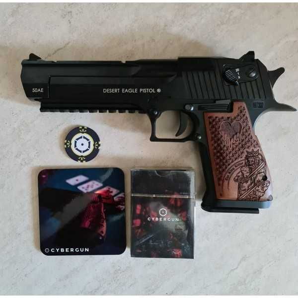 Pistol airsoft Desert Eagle Poker Edition CO2 full metal