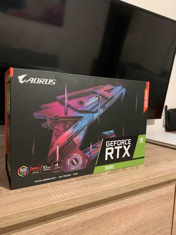 Placa video Nvidia RTX 3080 Aorus Master Rev.1