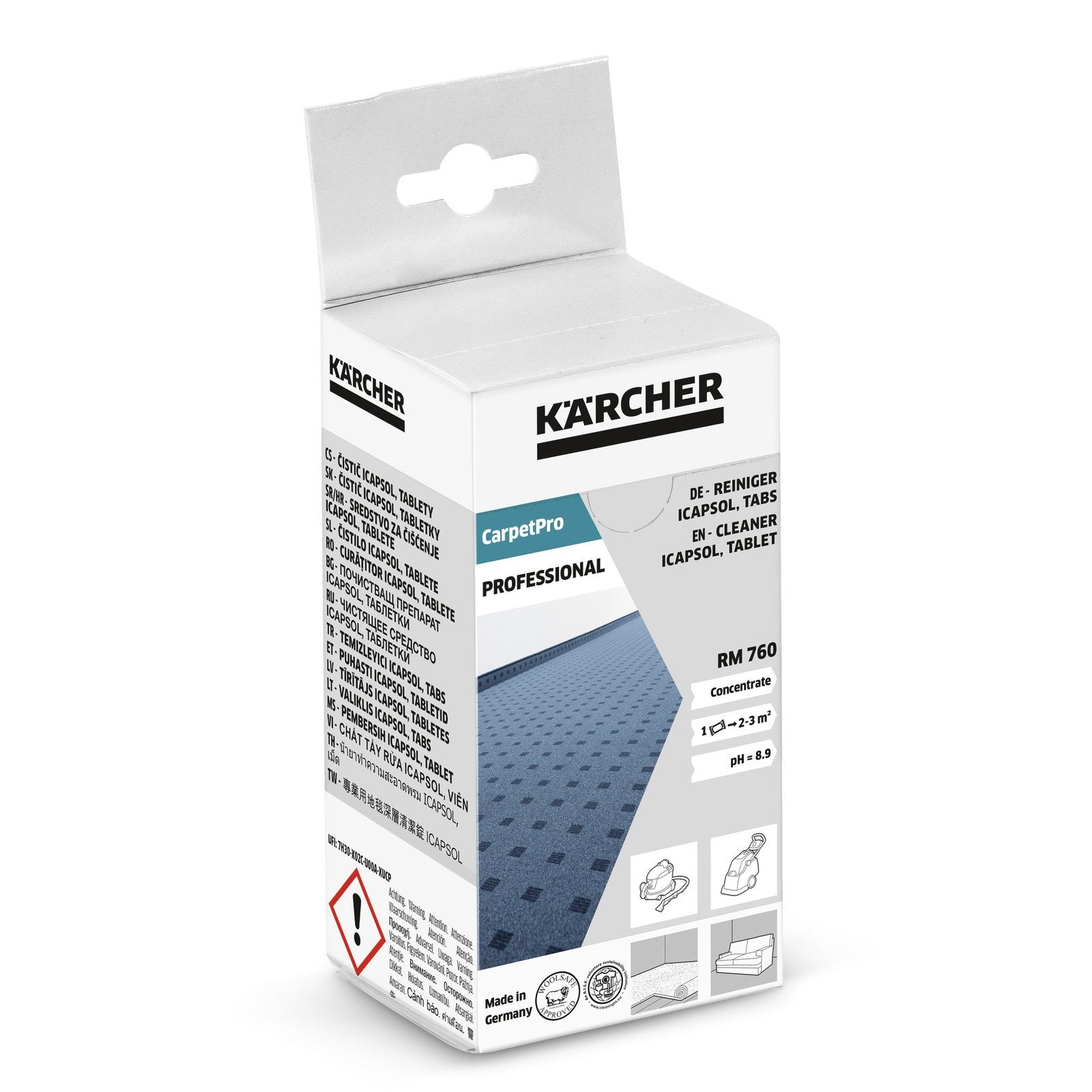 Продам химию Karcher порошки и капсулы