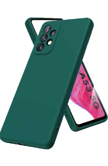 Husa siloicon cu microfibra in interior pentru  Samsung A23 5G