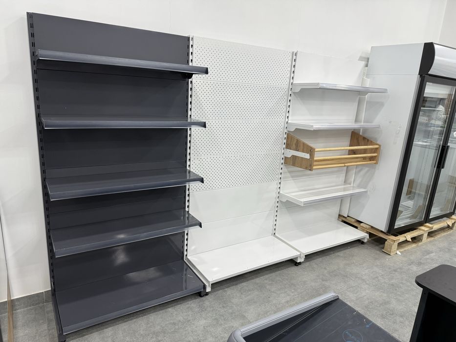 Торговые стеллажи для магазина полки в наличии