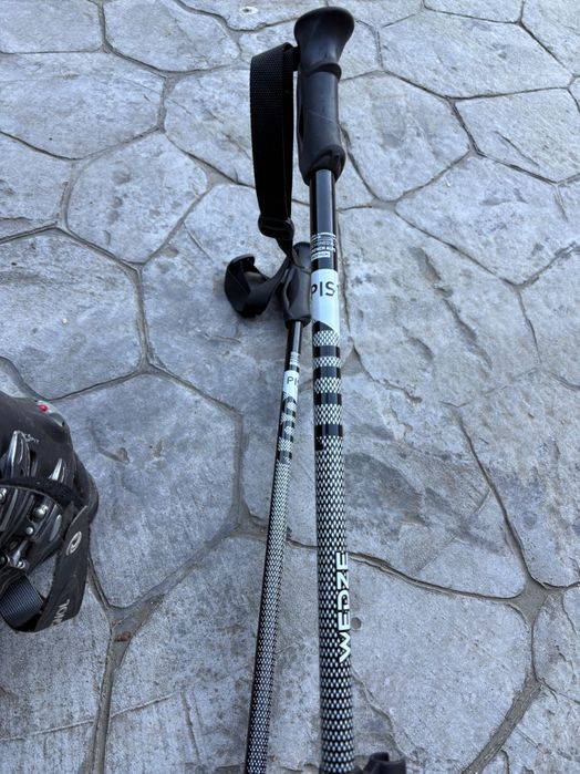 Schiuri +clapari +bețe pentru ski