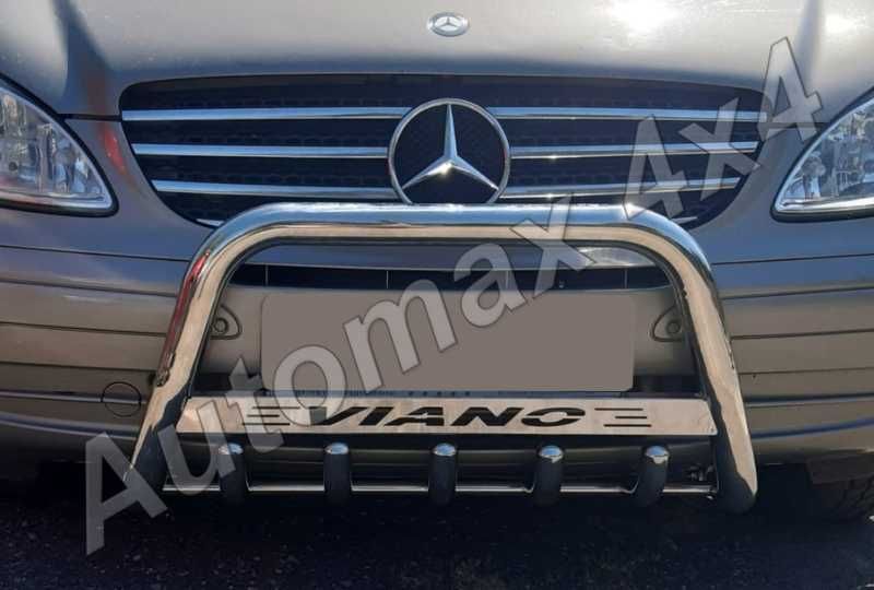 Bullbar inox personalizat Mercedes Vito, Viano, W639 '03-'14
