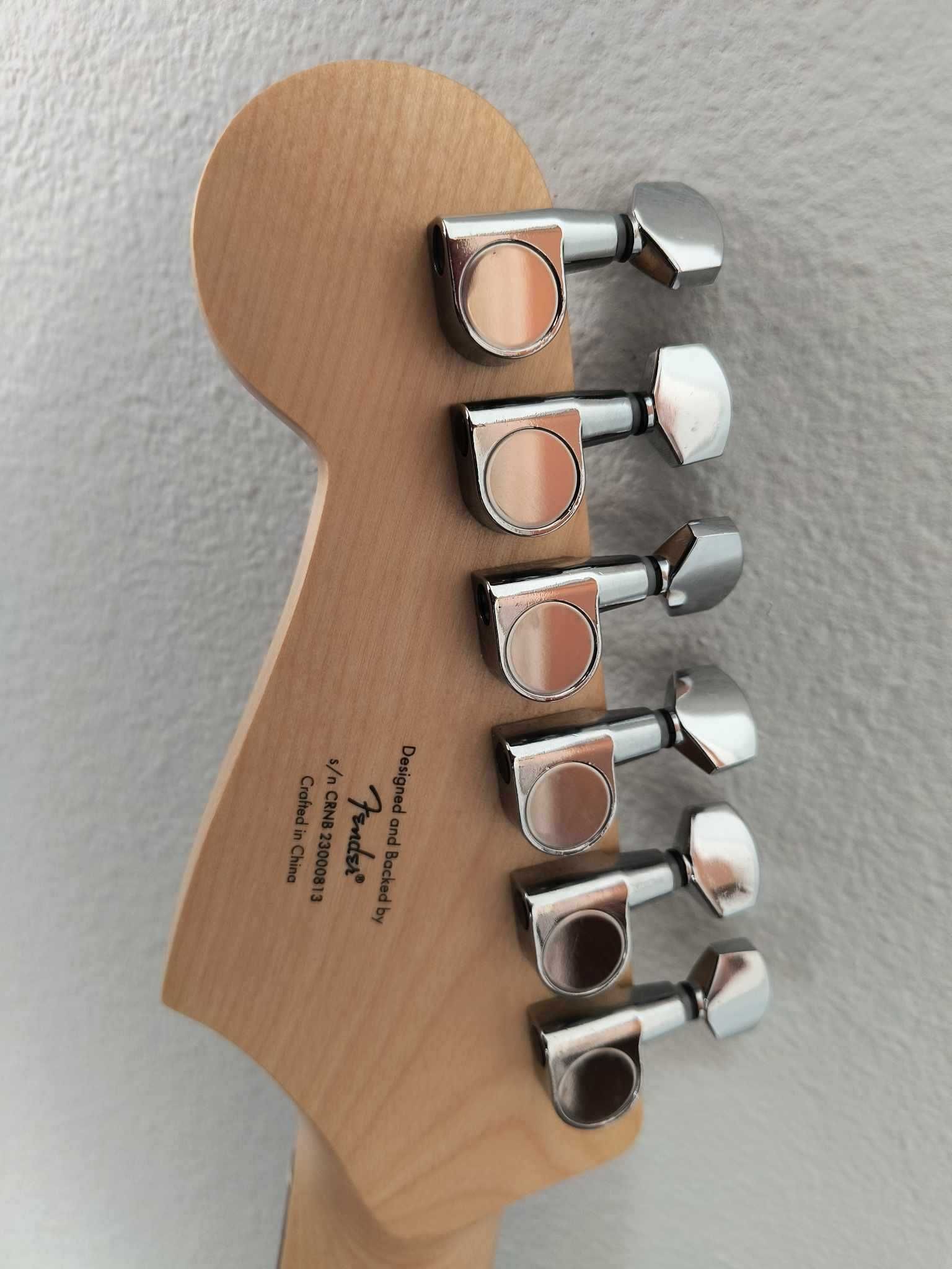 Чисто нова китара Fender Squire Stratocaster + кубе - Внос от САЩ