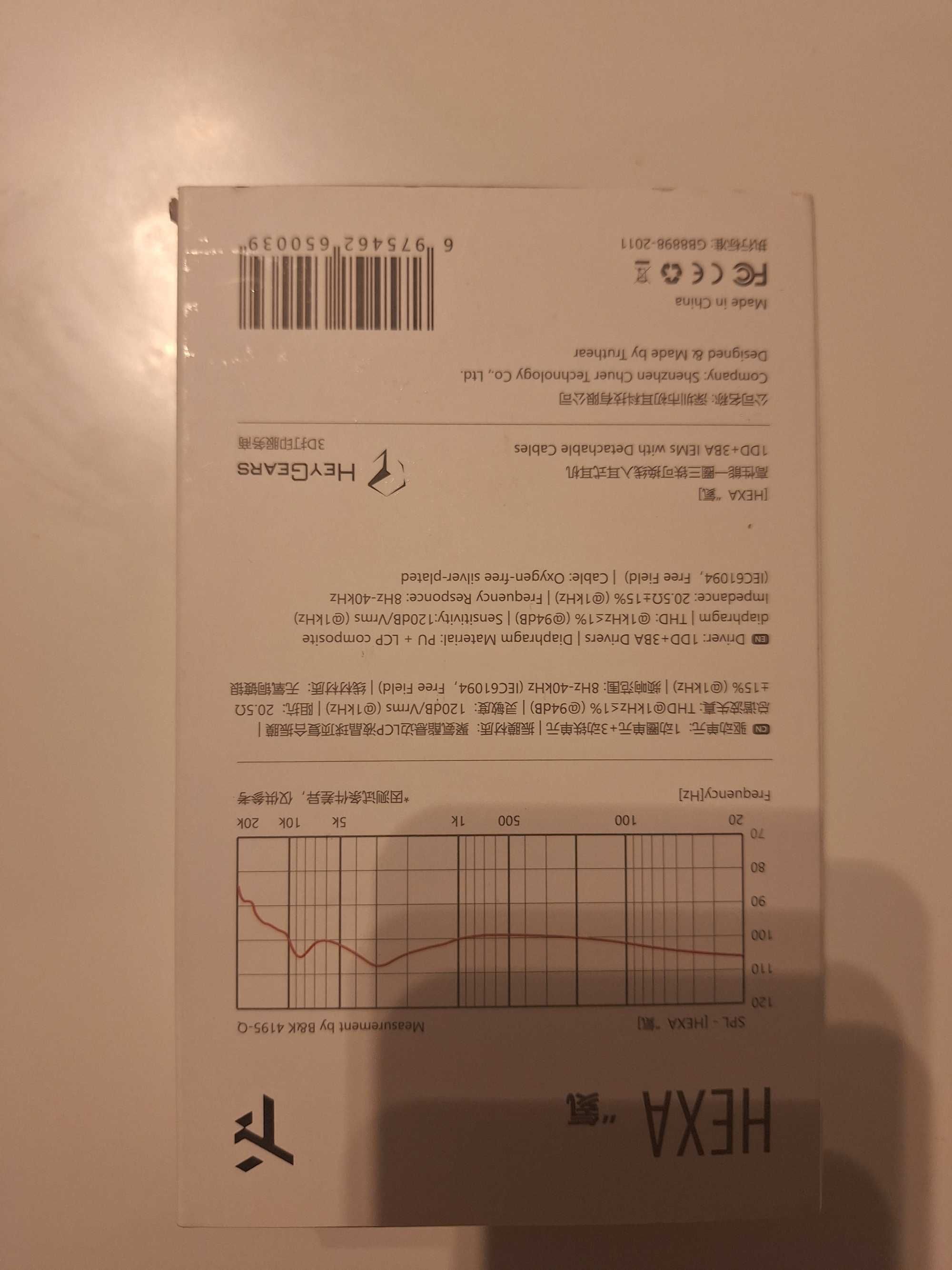 Căști planare Casti IEM In ear monitors Truthear HEXA drivere 1DD+3BA