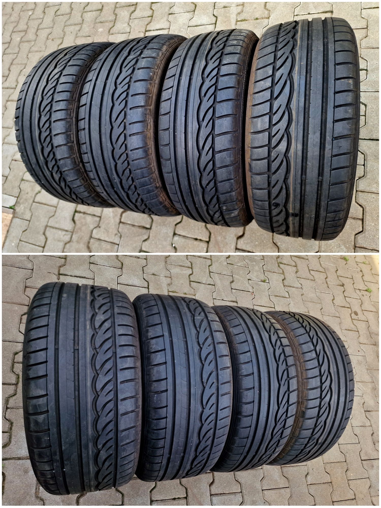 Jante BMW CHROM originale BMW NOI pe 18 cu anvelope vara NOI roti jent