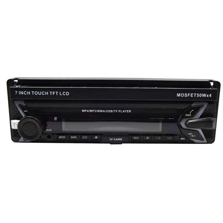 Медиен плейър 7" с тъчскрийн DVD, MP3, MP4, bluetooth, 1DIN