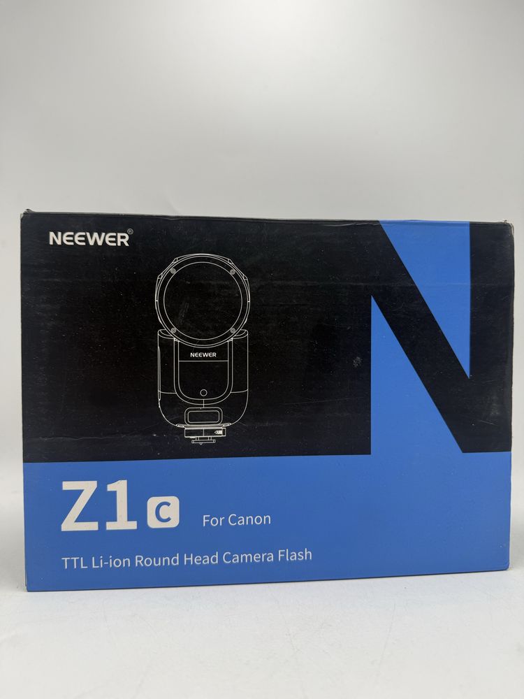 NEEWER Z1-C TTL Round Head Flash Speedlite for Canon Sigilat III