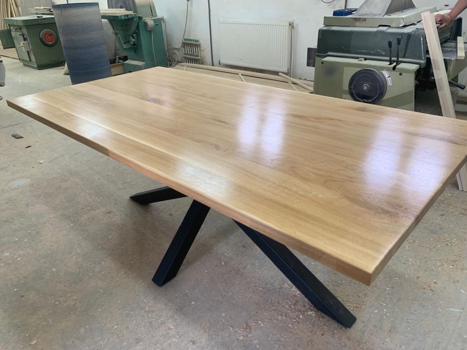 Mese din lemn masiv la comandă - stejar, fag, molid