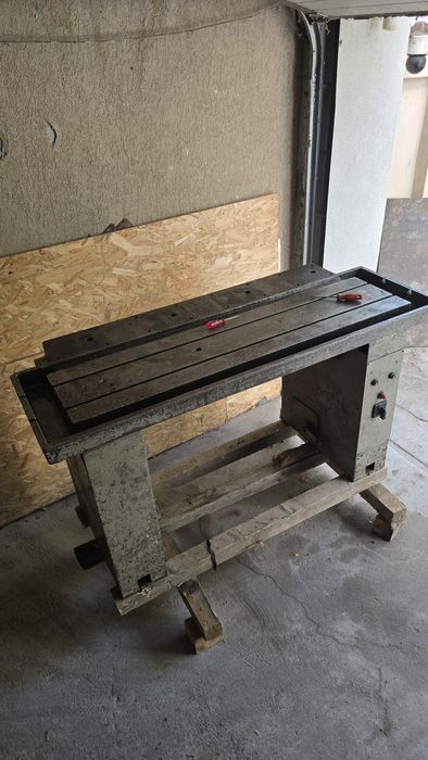 Masa cu canale T fonta nervurata turnata masiva masa de sudura freza