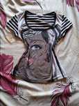 Tricou in dungi.