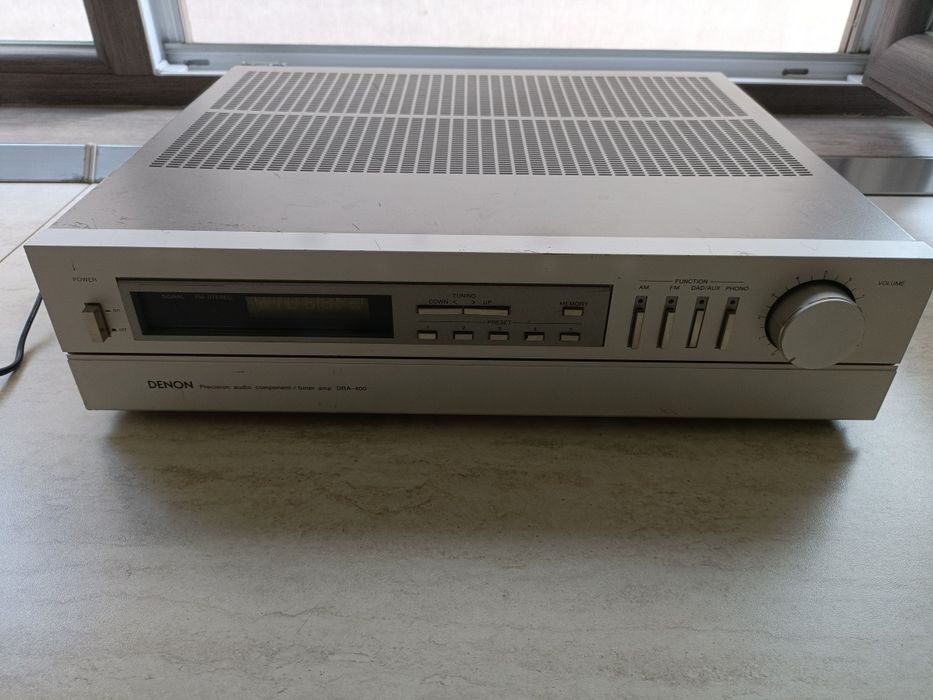 Denon DRA 400, amplificator, amplituner stereo made in Japan